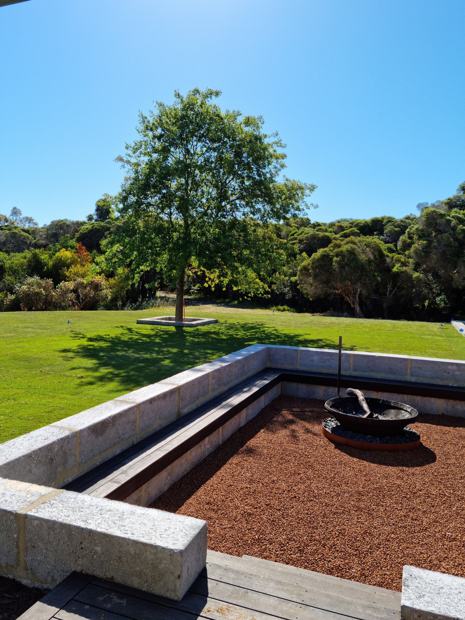 Wandi Backyard Landscape, Rural Landscaping Company Project, Landscaping Perth